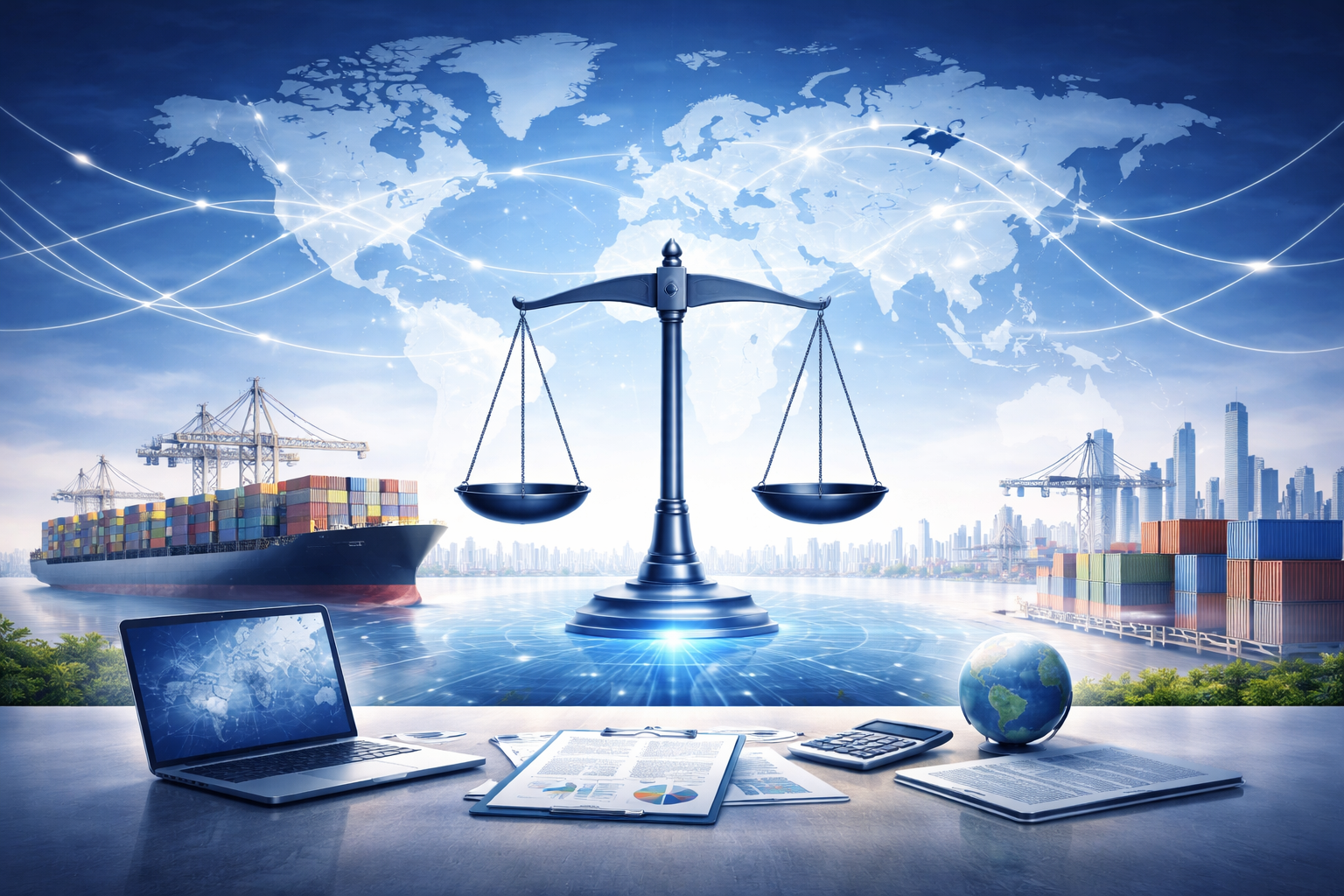 Global trade and justice in balance